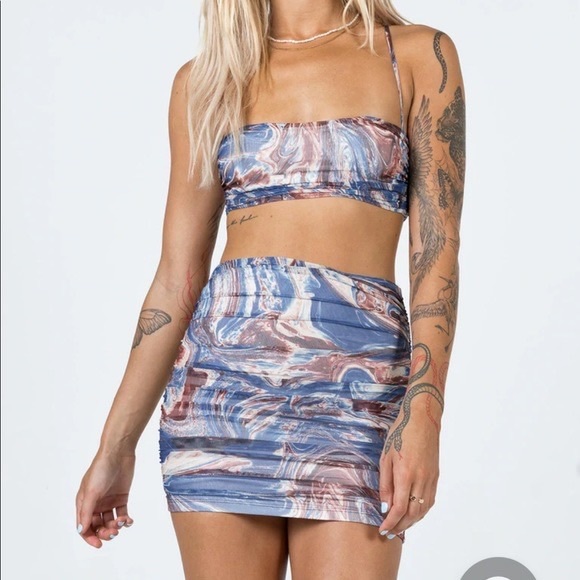 Princess Polly Dresses & Skirts - Princess Polly Beacon Set Blue